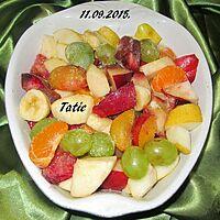 recette Salade de fruits.