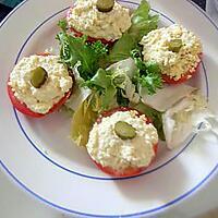 recette Tomates farcie a l'oeuf