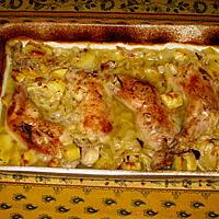 recette Cuisses de poulet moutarde au four