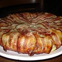 recette Gateau de pommes de terre au lard