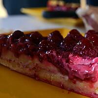 recette TARTE AUX FRAMBOISES