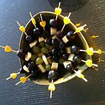 recette Brochettes raisins comté