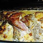 recette Cote de porc orloff gratinée au camembert