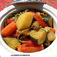 recette Tajine de légumes