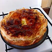 recette Tourte au poulet et pomme de terre