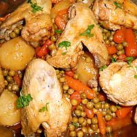 recette AILES DE POULET ALLA CONTADINA (PAYSANNE)