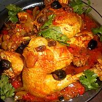 recette Poulet a la grecque