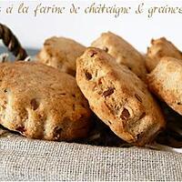 recette Scones salés à la farine de châtaigne