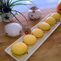 recette Macaron à l'orange