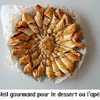 recette Soleil gourmand pour le dessert ou l'apéritif