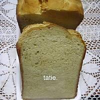 recette pain de mie en machine à pain.