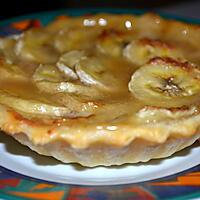 recette TARTELETTES A LA BANANE ET AU CARAMEL BEURRE SALé