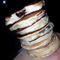 recette Pancakes fourrés au chocolat