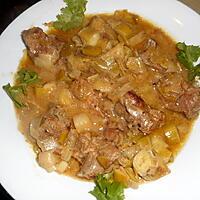 recette Sauté de veau au poireaux