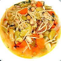 recette MINESTRONE ALLA SARDA