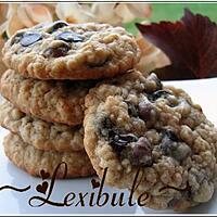 recette Biscuits à l'avoine et pépites de chocolat