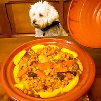 recette TAJINE DE POULET AUX CITRONS CONFITS