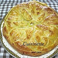 recette Tourte aux pommes de terre et saumon.