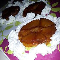 recette Mini-tatin aux pommes au caramel beurre salé