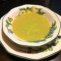 recette Velouté céleri rave courgette ( Thermomix )