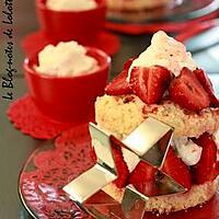 recette Strawberry Passionfruit shortcake