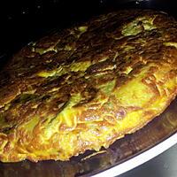 recette Tortilla de pommes de terre aux poivrons chorizo curry