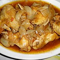 recette AILES DE POULET PARFUMEES EPICES ET OIGNONS