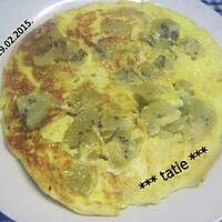 recette Omelette aux kiwis.