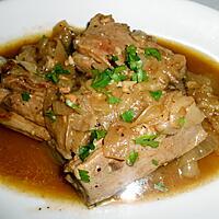 recette AGNEAU AU CUMIN ET OIGNONS (un plat composé de restes)