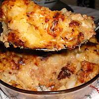 recette gratin de pommes de terre au jambon de dinde....