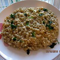 recette Risotto aux courgettes