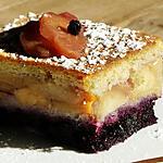 recette Moelleux Pommes Myrtilles