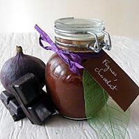 recette Confiture de figues au chocolat
