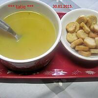 recette Soupe betternut et pommes de terre.