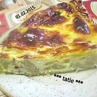 recette Tarte aux poires, mascarpone.