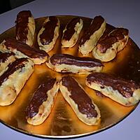 recette ECLAIRS AU NUTELLA