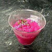 recette Verrines betterave et boursin