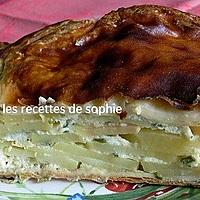 recette Tourte Parmentière au chèvre