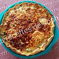 recette Tarte aux poivrons et trois fromages