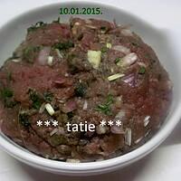 recette Steaks tartare de cheval.