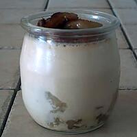 recette PANNA COTTA AU RHUM ET BANANE CARAMELISEE