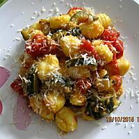 recette Gnocchi aux courgettes