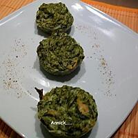 recette petits flans "tous verts"