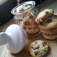 recette Cookies au pépites de kinder