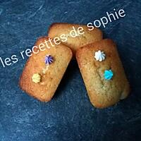 recette Financier aux pêches