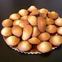 recette Madeleines au miel et sucre roux