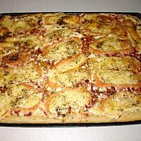 recette Pizza aux lardons et munster