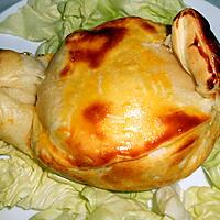 recette REBLOCHON EN CROUTE FARCI AU JAMBON FUME