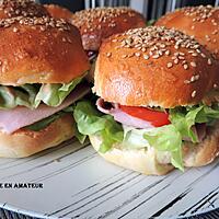 recette Burger froid