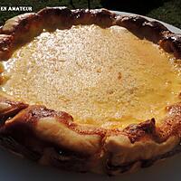 recette Tarte au flan